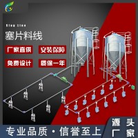 自动化养猪设备 塞盘料线