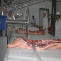 驴打毛机猪刨毛机屠宰设备屠宰流水线肉类分割设备头蹄加工设备