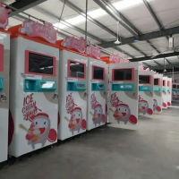 冰淇淋自动售货机冰激凌自动售卖机智能冰淇淋机自助冰淇淋售货机