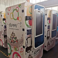 冰淇淋自动售货机冰激凌自动售卖机智能冰淇淋机自动冰淇淋售卖机