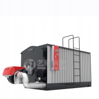 SZS系列燃油（气）热水锅炉 双锅筒纵置式