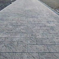 彩色混凝土压花地坪