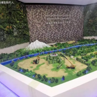 沙盘模型定制北京沙盘模型公司工业设备模地形地貌模型